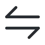 Arrow Swap Horizontal SVG Icon